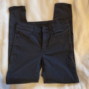 AMERICAN EAGLE Super Stretch Black Jegging 4S Short